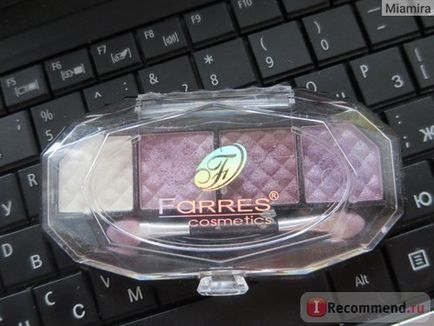 Тіні для повік farres cosmetics - «замість тисячі слів - фото макіяжу», відгуки покупців