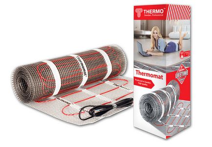 Тепла підлога thermo (термо) гріючий кабель - повний огляд з відео і фото