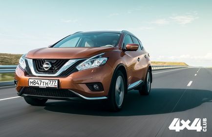 Tesztvezetés Nissan Murano (Nissan) Tesztvezetés Nissan Murano