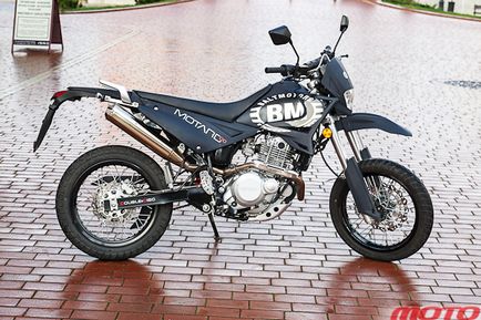 Noi testam motard și enduro balmmotors