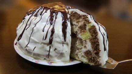 Торт зі сметани - дуже смачний рецепт
