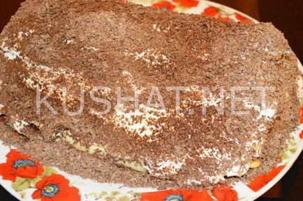 Cake „a szerzetesi kunyhó” (torta szerzetesi kunyhó fotó) Cake „a szerzetesi kunyhó”