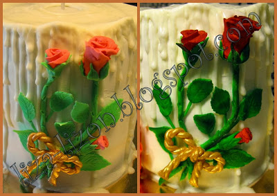Торт свічка - солодка романтика