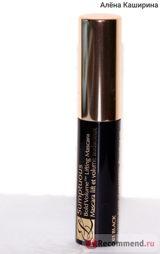 Туш для вій estee lauder sumptuous bold volume lifting mascara - «а у dior все-одно краще