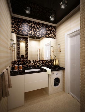 Ванна в стилі арт-деко (38 фото) особливості оформлення інтер'єру кімнати