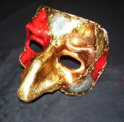 Velencei karnevál maszk