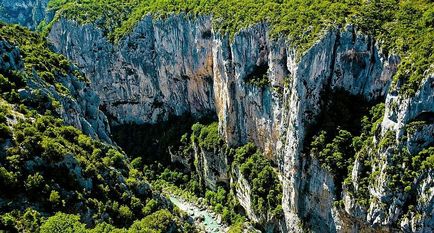 Cheile Verdon (gorges du verdon), marele canion Verdon (grand canyon du verdon), Provence,
