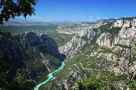 Cheile Verdon (gorges du verdon) în Franța fotografie, descriere, divertisment, hartă