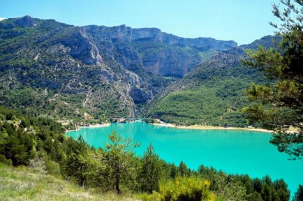 Вердонское ущелині (gorges du verdon) у Франції фото, опис, розваги, карта