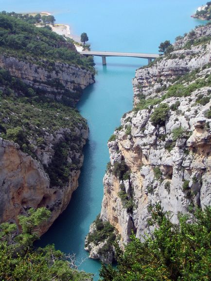 Verdon Gorge coordonează și fotografiază, ce să vezi și unde este Defileul Verdon