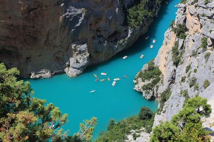 Verdon Gorge coordonează și fotografiază, ce să vezi și unde este Defileul Verdon