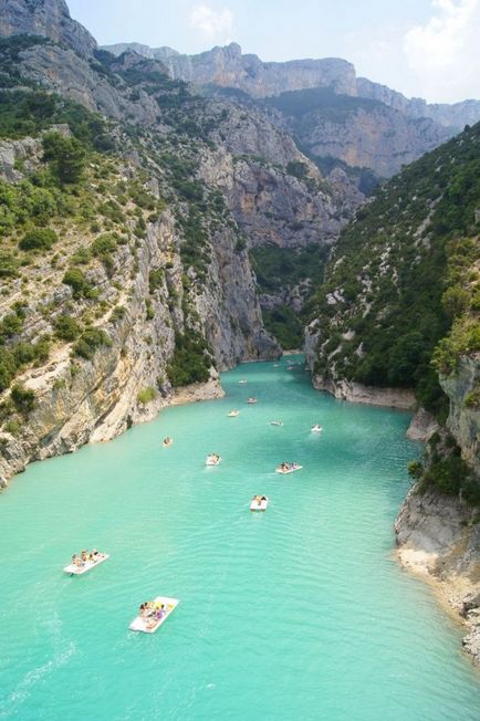 Cheile Verdon, ghidul Parisului