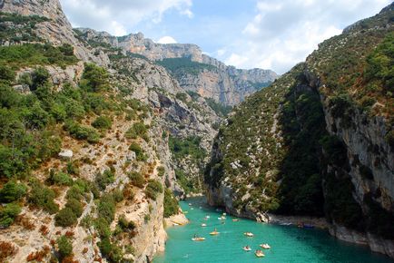 Verdon Gorge Franciaországban, az Európa-térképet (Verdon) Verdon Gorge Franciaországban, az Európa térképe