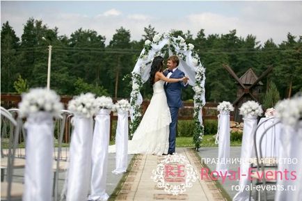 Házasság kiutazó bejegyzése, a hivatalos ceremónia Moszkva és környéke