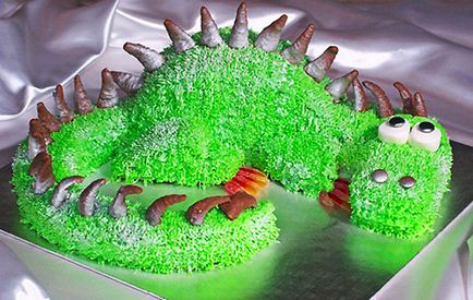 Випічка новорічний торт «дракон»
