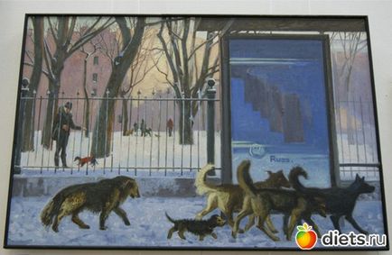 Виставка художників-анималистов - zoo культура - в спілці художників Росії щоденники