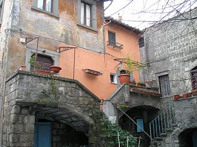 Viterbo (út Rómából): kedves zarándokok (drága) Viterbo (út Rómából): kedves zarándokok
