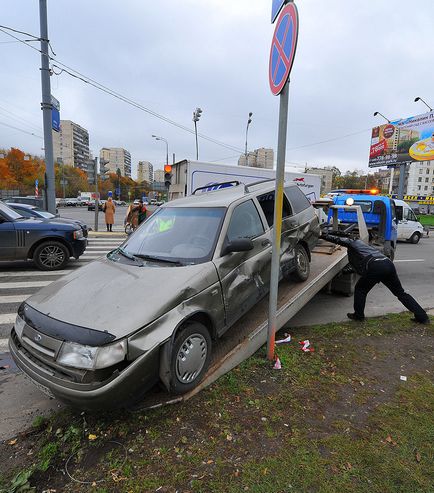 Într-un accident de mașină majoră, actrita Marina Golub a murit, vinovatul accidentului a dispărut