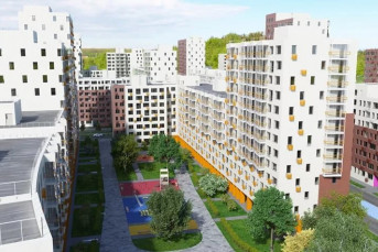 În cartierul Odtsovo se va construi un complex rezidențial cu apartamente pe două nivele