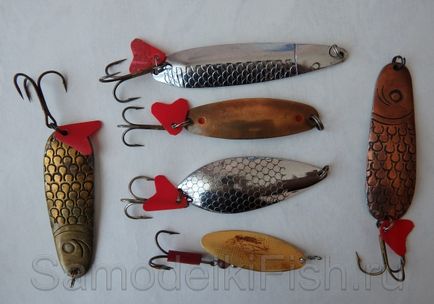 Restaurarea sau cea de-a doua viață a momelilor vechi de lingură - ambarcațiuni fabricate pentru pescuit cu mâinile lor