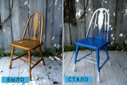 A doua viață a restaurării vechilor scaune este un lucru ușor