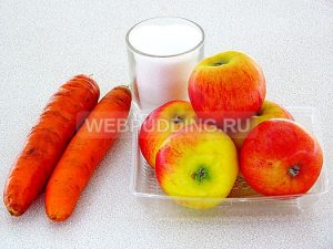 Яблучно-морквяний сік на зиму, як приготувати на