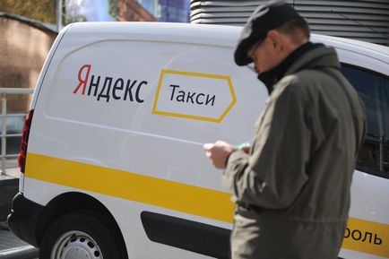 Taxiul Yandex 