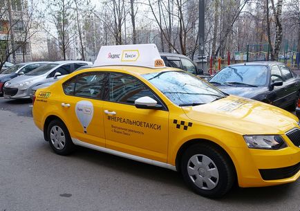 Taxiul Yandex 