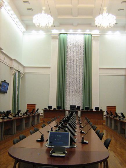Sala de conferințe a Consiliului Academic