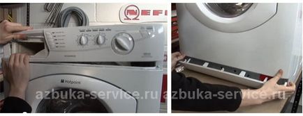 Înlocuirea manșetei mașinii de spălat ariston (ariston)