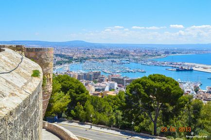 Bellver Castle, Palma de Mallorca, a Baleári-szigetek, Spanyolország