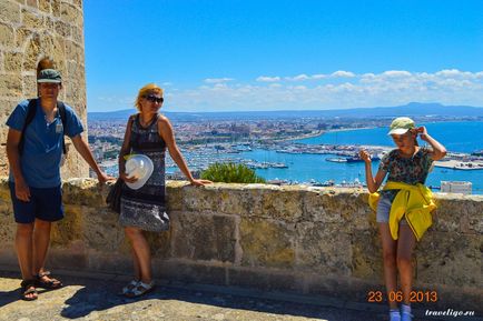 Bellver Castle, Palma de Mallorca, a Baleári-szigetek, Spanyolország