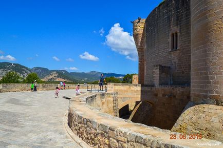 Bellver Castle, Palma de Mallorca, a Baleári-szigetek, Spanyolország