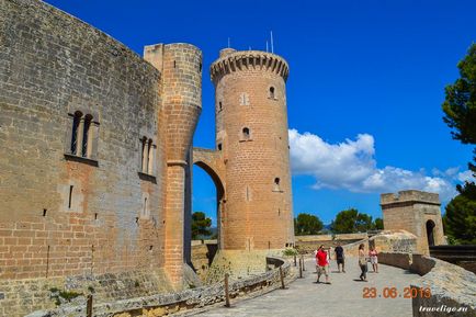 Bellver Castle, Palma de Mallorca, a Baleári-szigetek, Spanyolország