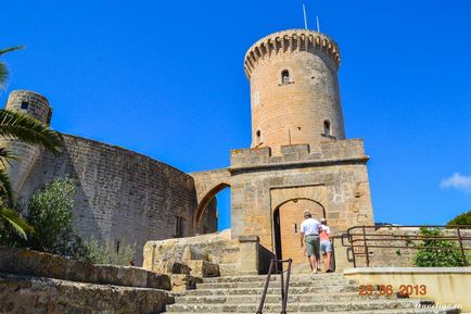 Bellver Castle, Palma de Mallorca, a Baleári-szigetek, Spanyolország