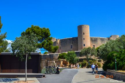 Bellver Castle, Palma de Mallorca, a Baleári-szigetek, Spanyolország