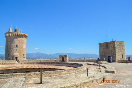 Bellver Castle, Palma de Mallorca, a Baleári-szigetek, Spanyolország