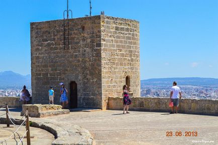 Bellver Castle, Palma de Mallorca, a Baleári-szigetek, Spanyolország