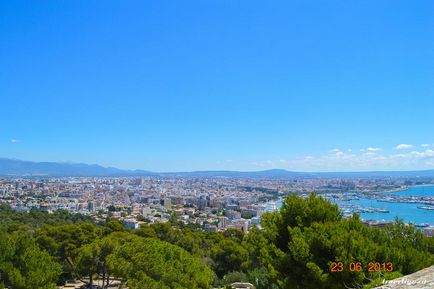 Bellver Castle, Palma de Mallorca, a Baleári-szigetek, Spanyolország