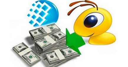 Câștiguri pe sistemul de bani electronici webmoney