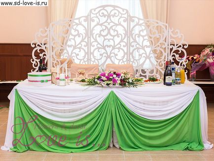 Зелене весілля приклади оформлення, аксесуари, флористика