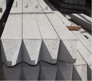 Vasbeton (beton) cölöpök az alapítvány