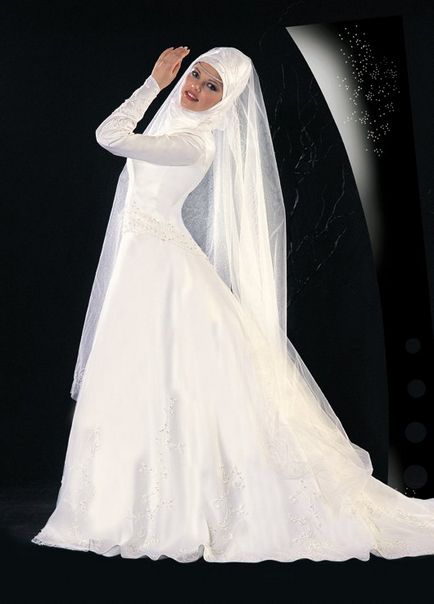 Жінка в ісламі весільний хіджаб (30 фото)