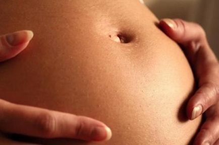 Stomac în timpul sarcinii