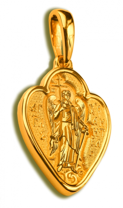 Золота підвіска «ангел-охоронець» - подарунок і захист
