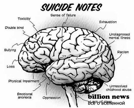 25 Tények öngyilkosság