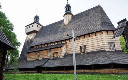 6 biserici europene construite fără un singur cui