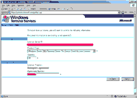 Aktiválása Terminal Server (TS) Windows 2003 és Windows 2008