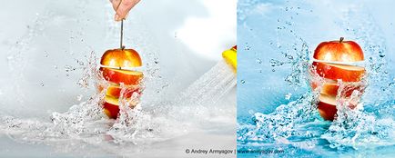 Andrey armyagov fotograf, împușcat cu apă