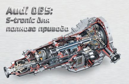 Audi 0b5 s-tronic для повного приводу